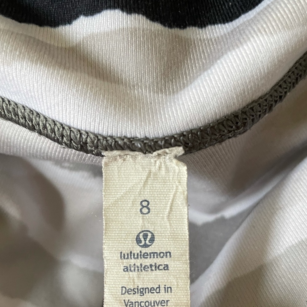 Lululemon True Self Crop Bleacher Stripe 8 - image 8